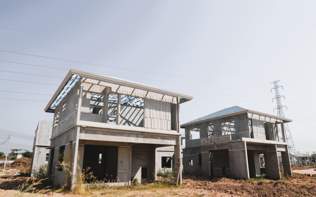 Concrete houses