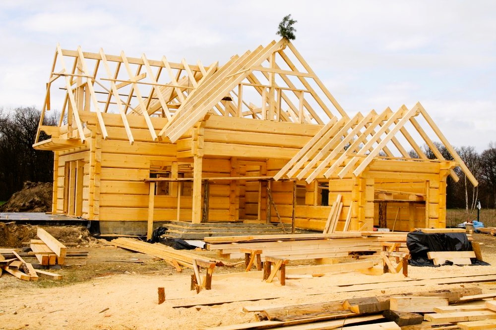 Start of construction of the cottage